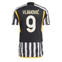 Juventus Dusan Vlahovic #9 Hjemmedrakt 2023-24 Kortermet